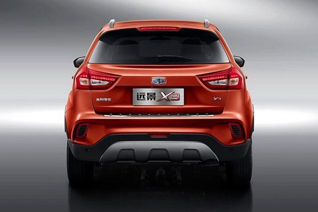 吉利又一款SUV 遠(yuǎn)景X3有望亮相成都車展