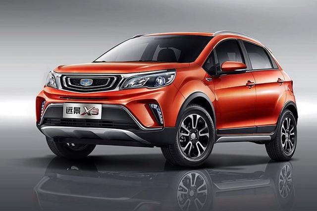 吉利又一款SUV 遠(yuǎn)景X3有望亮相成都車展
